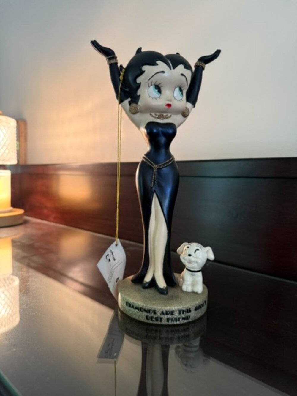 Vintage 2005 Westland Betty Boop Figurine "Diamonds Are This Girl's Best Friend"